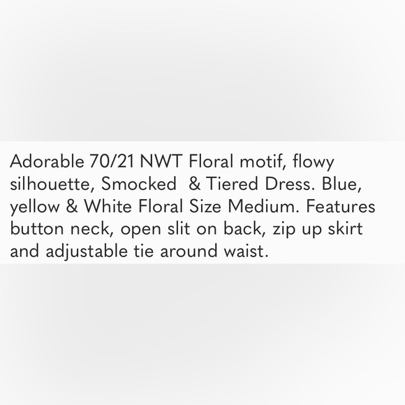 71F/25C Daisy Floral Long-Sleeve Dress XS - Picture 13 of 14